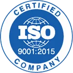 ISO certified 9001:2015