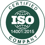 ISO certified 14001:2015
