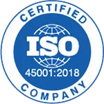 ISO certified 45001:2018