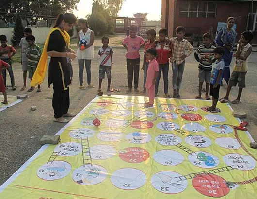 The Learning Garden’ program for understanding importance of education